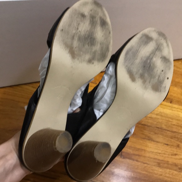 Open toe leather mules - Picture 8 of 8